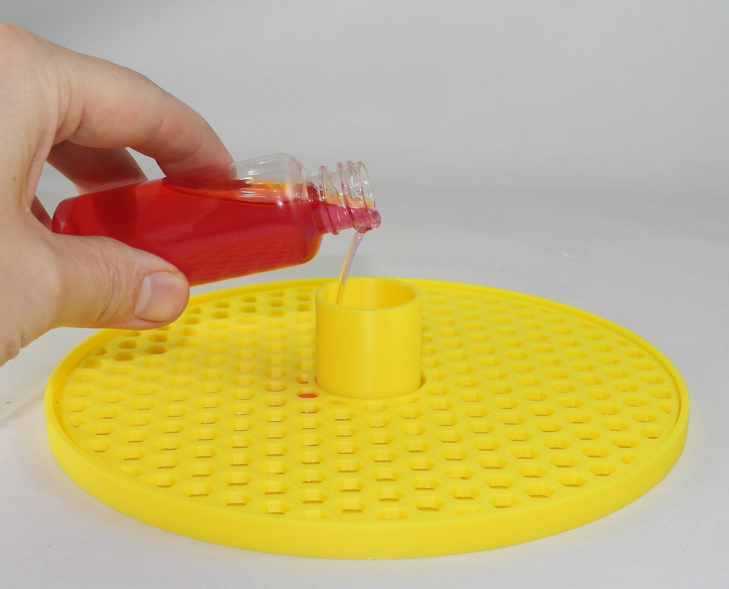 Lokplatform voor Aziatische hoornaar 18cm.