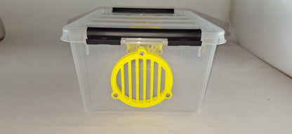 Selectieve lokval : 2 Liter box met 1x 60mm conus, 1x uitgang veilige lokpot en trappit.