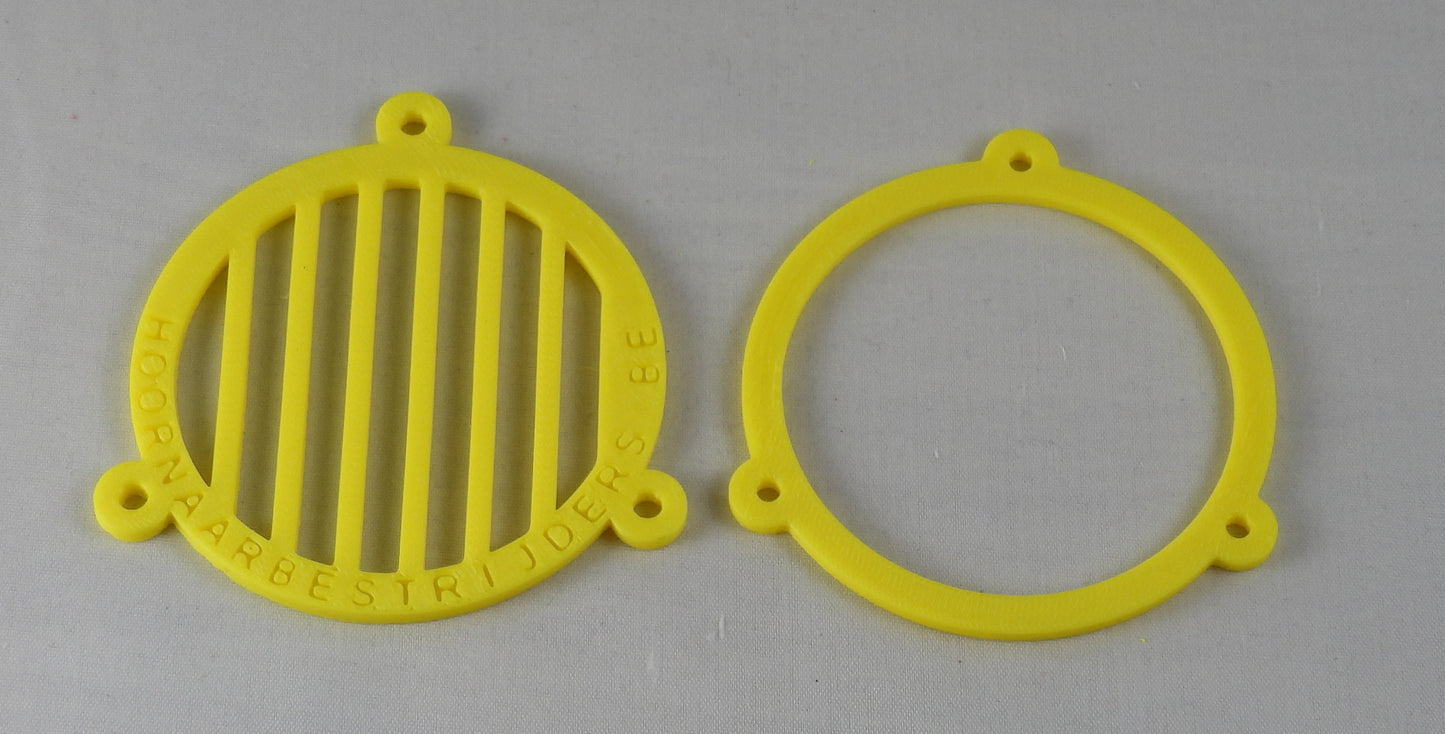 Uitgang voor hoornaarsval voor gat 58 mm.